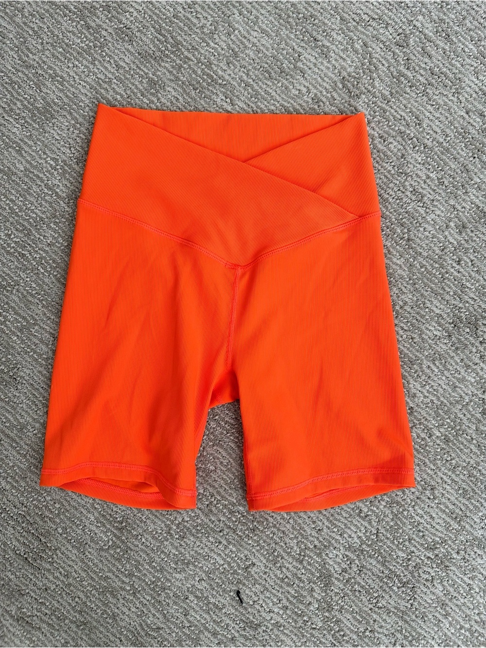 Wilo The Label Tangerine Crossover Biker Shorts